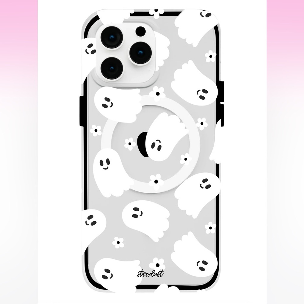 Stardust by Allie Ghosty Gals iPhone 15 Pro Max Case & MagSafe Ring